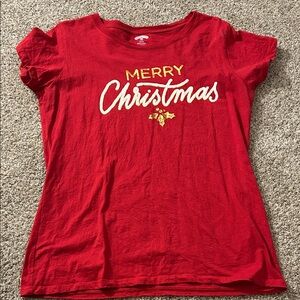 Holiday Time Red Christmas Women's Tee